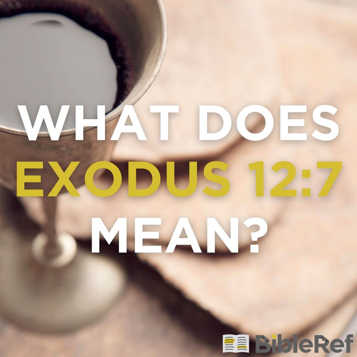 exodus 12 7-13