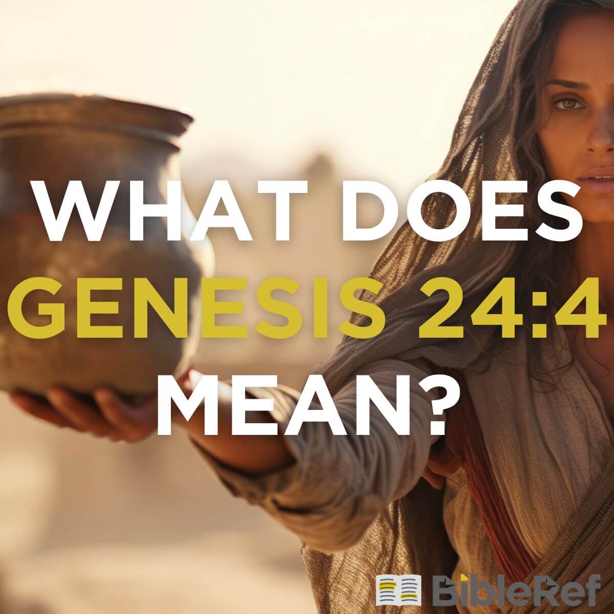 What Does Genesis 24:4 Mean? | BibleRef.com