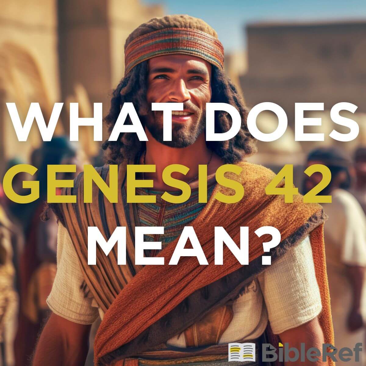 What does Genesis chapter 42 mean? | BibleRef.com